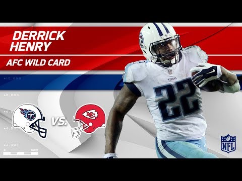 Video: Derrick Henry's 191 Total Yards & 1 TD vs. KC! | Titans vs. Chiefs | Wild Card Player HLs