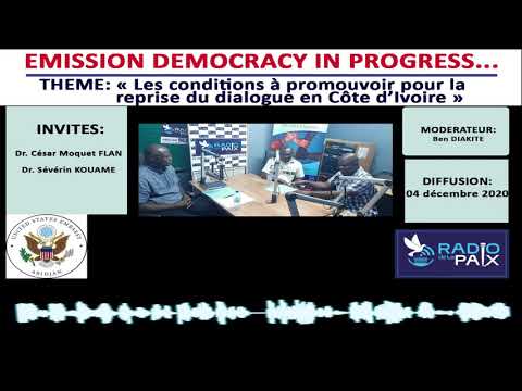 Radio de la Paix : REPRISE DU DIALOGUE EN CÔTE D'IVOIRE