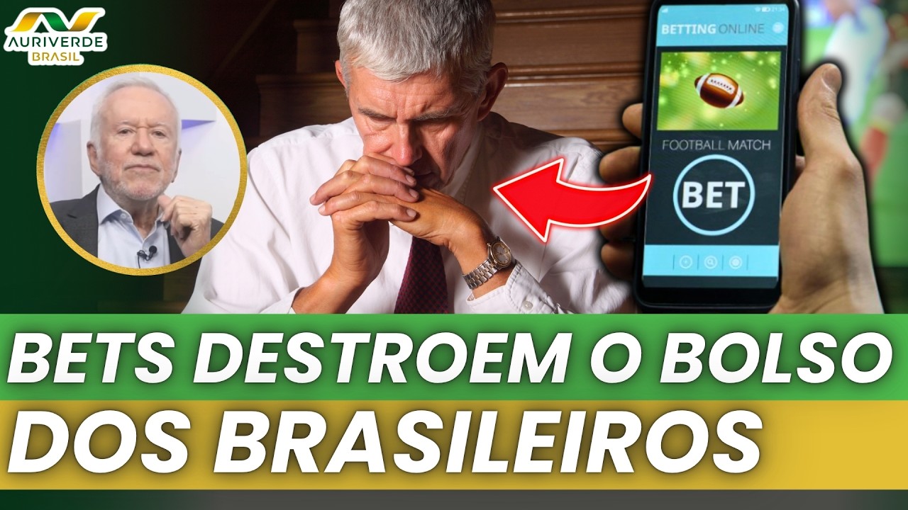 Apostas estão fazendo um enorme estrago no bolso dos brasileiros | Análise de Alexandre Garcia