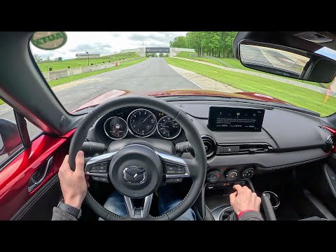 2024 Mazda MX-5 Miata RF Club (ND3) - POV Track Drive (Road America)