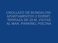 CHOLLAZO  DE BUNGALO-APARTAMENTO,  2 DORMT, VISTAS AL MAR, TERRAZA 20 M, PARKING PROPIO, PISCINA