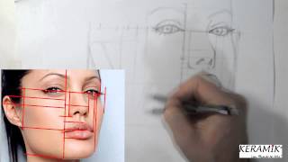 Retrato - Passando Proporções pro Papel - Desenho de Observação(Cópia)