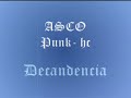 ASCO - DECADENCIA