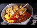 Do�a Rossana cooks Arroz con Gandules