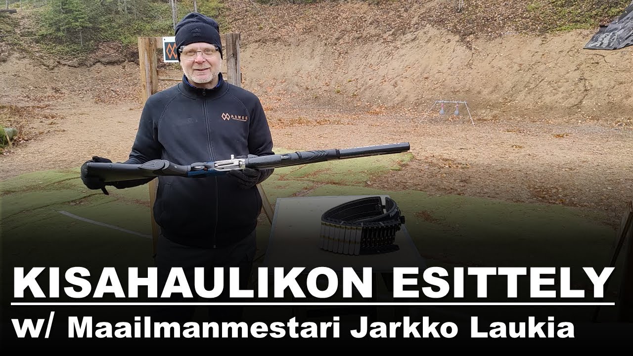 Kisahaulikon esittely - maailmanmestari Jarkko Laukia
