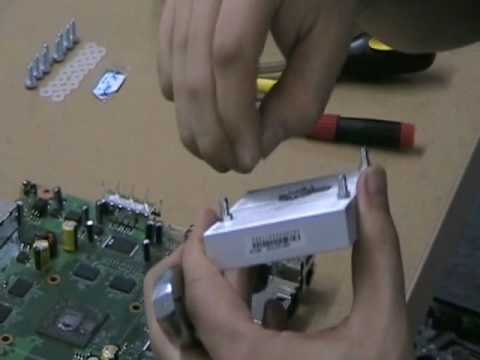 how to repair xbox 360 x clamp