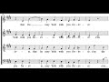 perfomed by the cambridge singers directed by john rutter.

this is not the original key the song was written in. it was written in c.