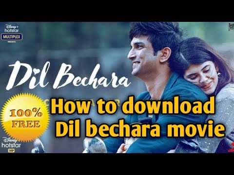 How to download Any Hollywood, bollywood,south Full movie in HD free || Download Dil Bechara movie