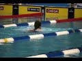 Beideck swims 50-meter freestyle