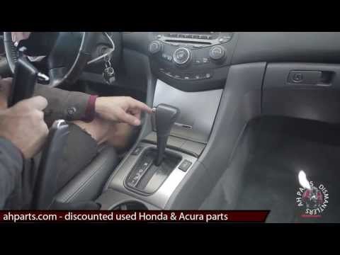 PT2 How to replacement 2003 2004 2005 2006 2007 Honda Accord Radio Stereo CD player REPLACE INSTALL