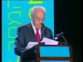 Pres Shimon Peres Opening Plenary of the Israeli Presidential Conference 21 June 2011