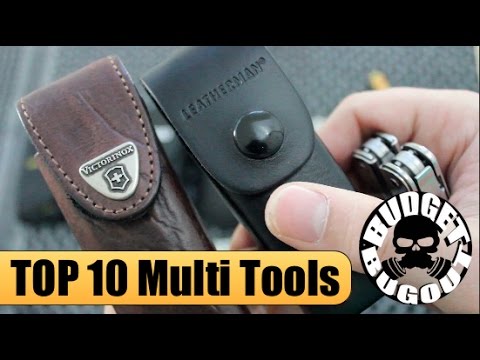 Top 10 Best EDC Multi Tools -- Multi Tool Comparison & Review | Leatherman, Gerber, Victorinox, SOG
