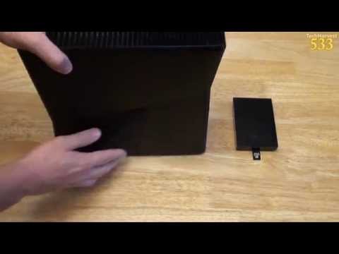 how to hard drive xbox 360
