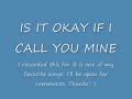 Is It Okay if I Call You Mine Is It Okay if I Call You Mine