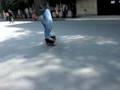 Charlie roller blading cicloton