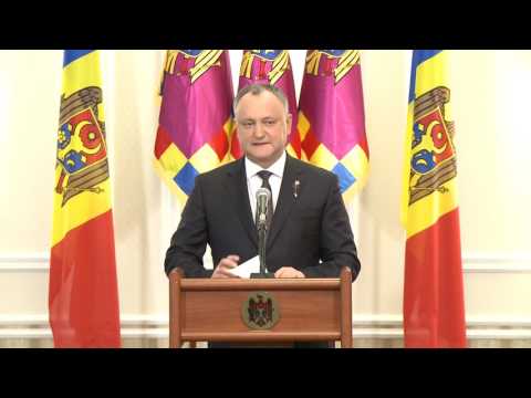 Președintele Republicii Moldova Igor Dodon a propus crearea unei platforme publice de dialog pentru conciliere națională 
