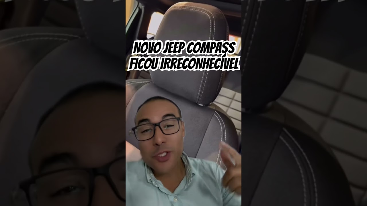 NOVO JEEP COMPASS FICOU IRRECONHECÍVEL