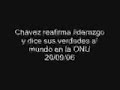 hugo chavez contra el diablo