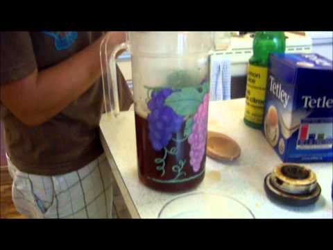 how to make a hot lemon tea