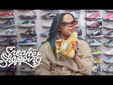 Billie Eilish Goes Sneaker Shopping but its EPIC