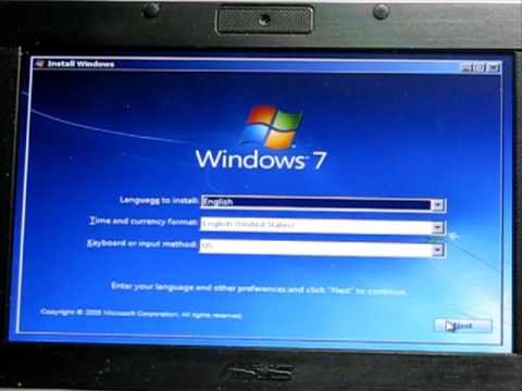 how to install windows 7 to usb