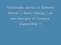 telefonata storica di radio dj ad una famiglia di cosenza