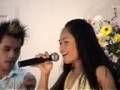 Reggie Ann S. Dumo, 14yrs old sing's her version of One Night Only