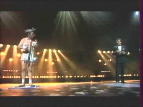 Jango Edwards - clown in a french comic show 1995