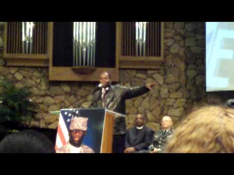 AJ Jamal/ Memorial Service Of Pfc Marcus Tynes