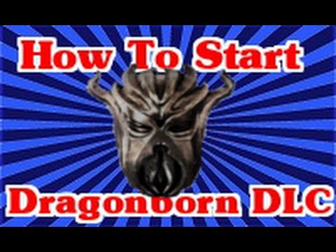how to start skyrim dragonborn