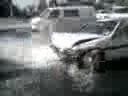 Stolen Car Crashed Into Fire Hydrant