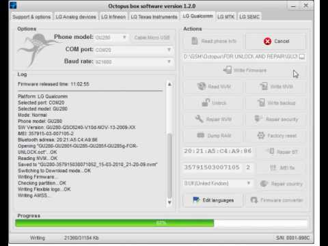 how to repair imei lt18i