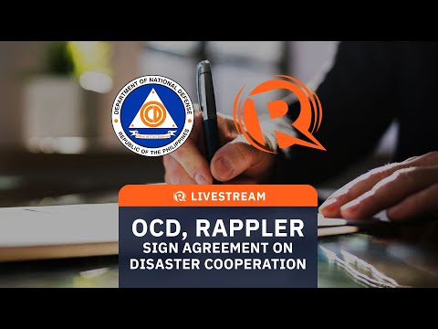 Office of Civil Defense, Rappler renew partnership for disaster cooperation
