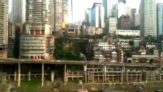 Chongqing Cable Car cab ride (2 trips).