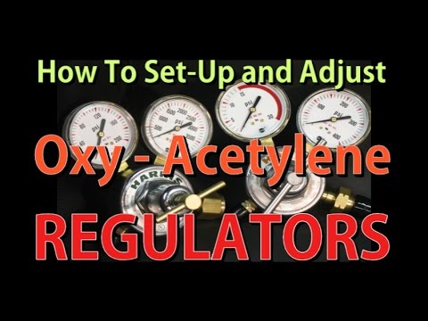 how to adjust oxygen regulator