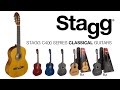 миниатюра 0 Видео о товаре Классическая гитара Stagg C410 M WH