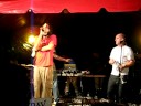 virgin atlantic barbados music festival 2008.
hype crowd. special appearance from red star lion for the final tune of the dub pistols set with rodney p.
