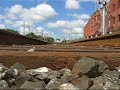 Under a VIA Passenger Train