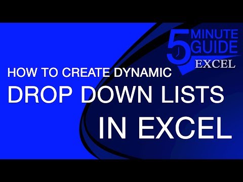 how to provide drop down in excel