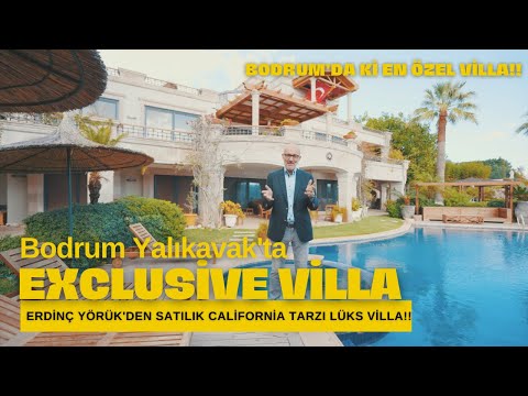 Bodrum Yalıkavak'ta Full Eşyalı Lüks Villa (Video)