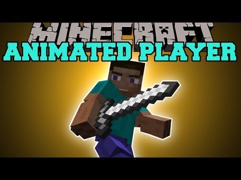 Minecraft: ANIMATED PLAYER (EPIC ANIMATIONS FOR EVERYTHING!) Mod Showcase