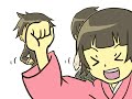 絶望キャラで「男女」【描いてみた】