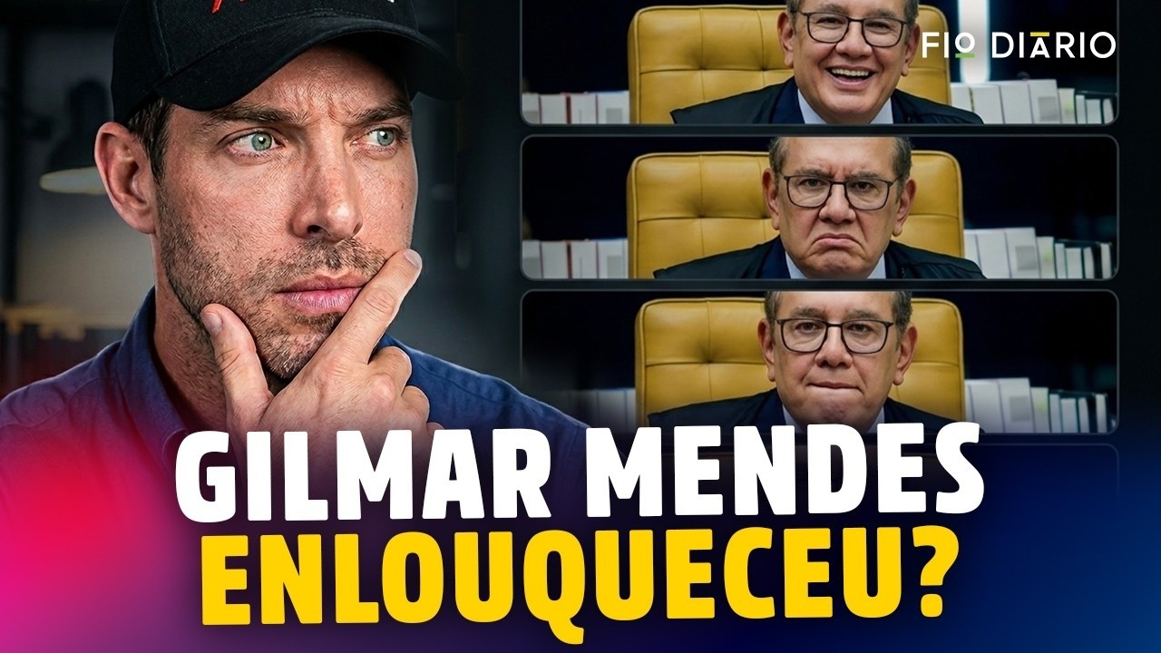 GILMAR MENDES NO MODO DESESPERO “NINGUÉM ATACA O SUPREMO!”