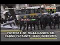 Agresion policial a los trabajadores del casino bs as