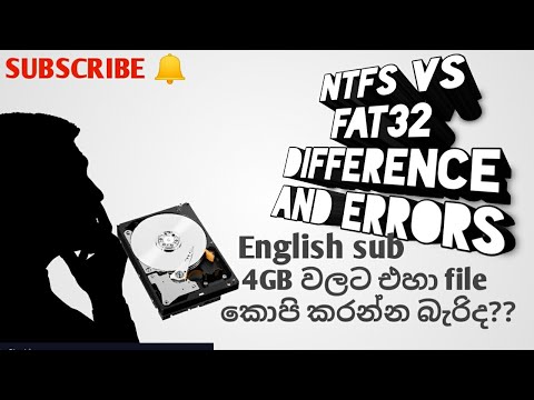 The file is too large for the destination file system.. How to fix (fat32 & NTFS slightly explaned