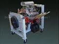 Cool big block engine reving with hot headers Dyno Testing
