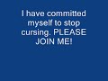 Cursing: Limit It, Stop It