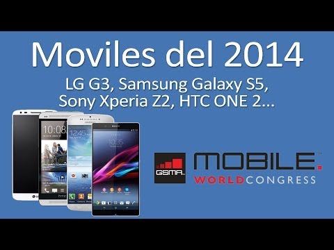 Móviles del 2014: Galaxy S5, HTC One 2, LG G3 y Xperia Z2