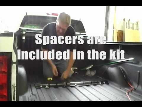 how to install fifth wheel hitch rails