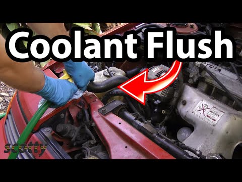 how to flush my cooling system